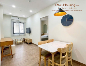 1-Bedroom Apartment with Large Window for Rent in Pham Viet Chanh Japanese Area, Binh Thanh | Pham Viet Chanh Street | Bathtub