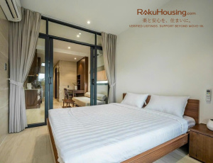 1-Bedroom Apartment on Co Giang Street, Phu Nhuan District for Rent | Balcony & Private Washer