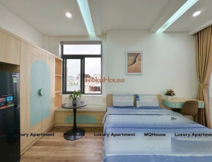 CHỈ $355 - CHO THUÊ CĂN HỘ DỊCH VỤ ĐƯỜNG LÊ VĂN SỸ, TÂN BÌNH | BAN CÔNG, MÁY GIẶT RIÊNG, THANG MÁY