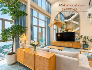 THE VISTA AN PHU Penthouse Duplex 5-Bedroom Apartment for Rent in District 2